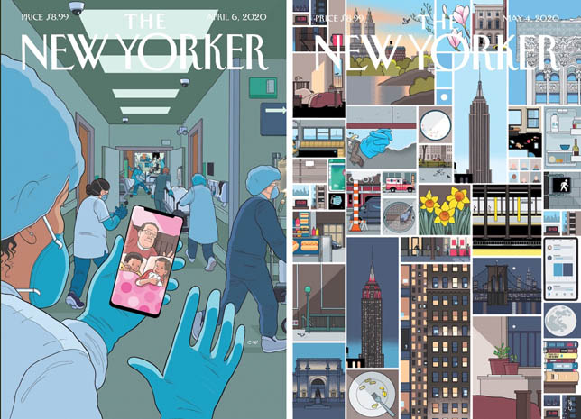 New Yorker magazine covers